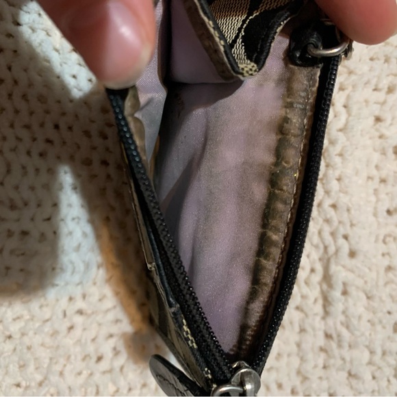 COACH KEYCHAIN WALLET SIGNATURE - Picture 3 of 3